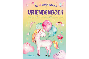 Deltas Vriendenboek Eenhoorns - Unicorns