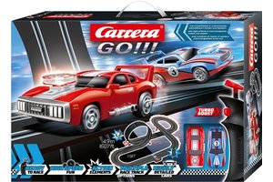 Carrera Carrera GO!!! Racebaan Smoking Tires (4,9m)