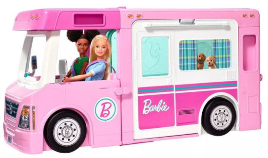 klok Generator breuk Mattel Barbie Dream Camper 3-in-1