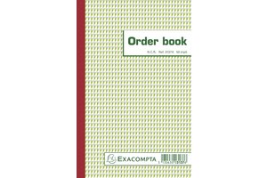Exacompta Orderboek 210x135mm - 50x3vel (NCR-gelijnd)