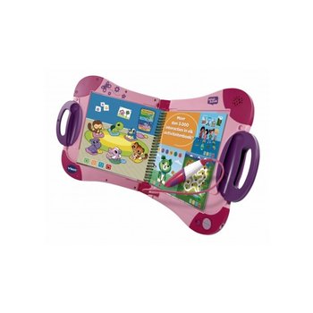 VTech MagiBook (roze) + Activiteitenboek "Een dag uit het dagelijks leven" (2+)