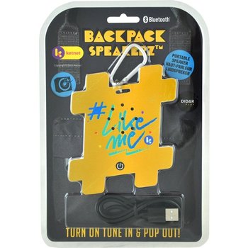 Didak Play Muy Pop Backpack Speaker - #LikeMe - geel