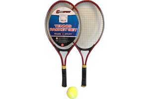 Sport Play Set (2 tennisrackets + 1 tennisbal) in draagtas