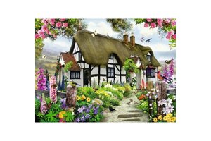 Ravensburger Puzzel (500stuks) - Idyllische cottage