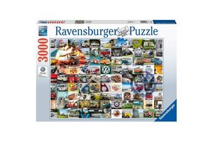 Ravensburger Puzzel (3000stuks) - 99 VW Bulli Moments