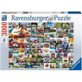 Ravensburger Puzzel (3000stuks) - 99 VW Bulli Moments