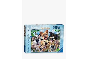 Puzzel 500 st selfie dogs delight