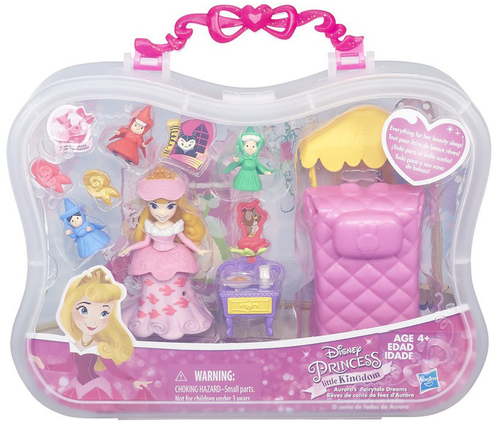 lens Fantasie Echt niet Disney Princess mini prinsessen speelkoffertje - t Klavertje Vier