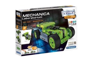 Wetenschap & Spel - Mechanica Lab - Hot Rod + Racetruck pull-back