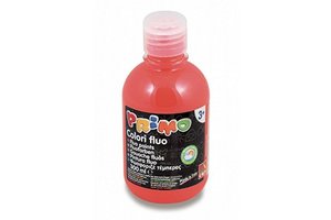 Primo Plakkaatverf Fluo 300ml - rood