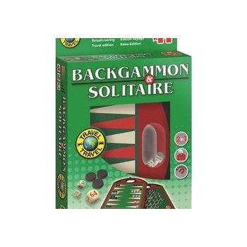 Jumbo Backgammon & Solitaire (reiseditie)