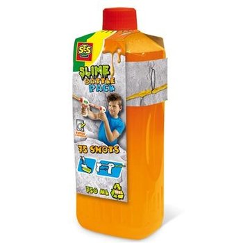 SES Creative Slime Battle navulling 750ml - Neon oranje