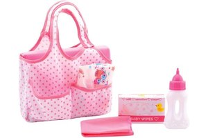 Baby Rose Luiertas met accessoires