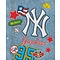 Ringmap A4 met 2 ringen - MLB Patches