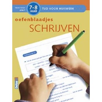 Deltas Tijd voor huiswerk - Oefenblaadjes schrijven (7-8jaar)