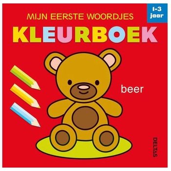 Deltas Mijn eerste woordjes kleurboek (1-3jaar)