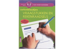 Deltas Tijd voor huiswerk - Oefenblaadjes vraagstukken rekenraadsels (8-9jaar)