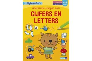 Deltas Oefen je slim! Allereerste stappen naar cijfers en letters (4-5jaar)