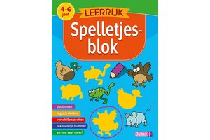 Deltas Leerrijk spelletjesblok (4-6jaar)