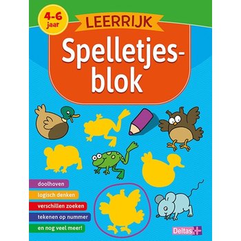 Deltas Leerrijk spelletjesblok (4-6jaar)