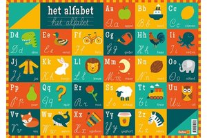 Deltas Educatieve onderleggers - Het alfabet