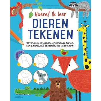 Deltas Hoera! Ik leer dieren tekenen