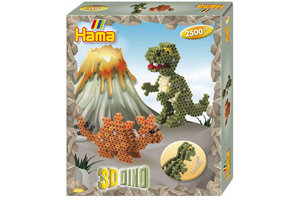 Hama Medium Gift Box -Dino's 2500 st