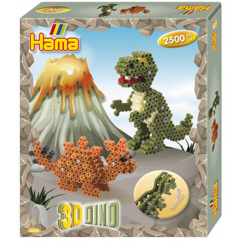 Hama Medium Gift Box -Dino's 2500 st