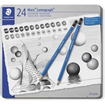 staedtler Potlood Mars Lumograph - 24stuks