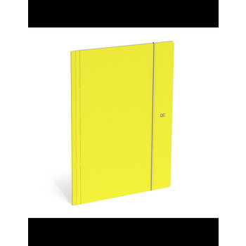Lannoo QC COLOUR - Elastomap folio, polyprop (yellow)