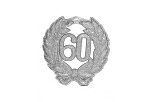 Jubileumkrans 60 - zilver