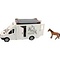 Paardentransporter 27cm + paard met licht/geluid