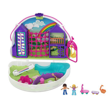 Mattel Polly Pocket Large Wearable Compact - Rainbow Dream Purse