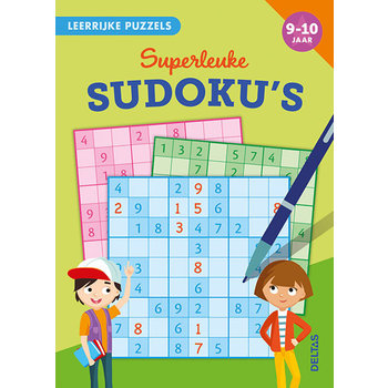 Deltas Leerrijke puzzels - Superleuke sudoku's (9-10jaar)