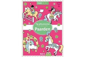 Mijn glitterstickerboek - Paarden