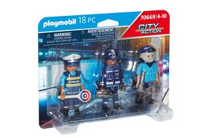 Playmobil PM City Action - Figurenset politie 70669