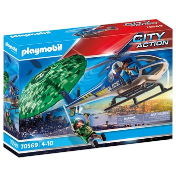 Playmobil PM City Action - Politiehelikopter parachute-achtervolging 70569