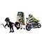 Playmobil PM City Action - Politiemotor achtervolging van de geldrover 70572
