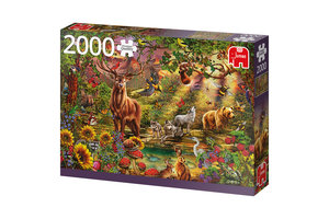 Jumbo Premium Collection Magic Forest at Sunset 2000 pcs Legpuzzel 2000 stuk(s)