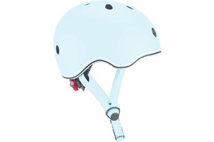 Globber Helm Go Up Lights - Pastel blauw