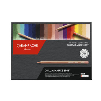 Caran d'Ache Caran d'Ache Kleurpotloden Luminance 6901 Portrait - 20stuks in karton etui