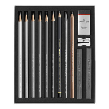 Caran d'Ache Caran d'Ache Art by Sketching Set - 14stuks in karton etui