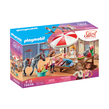 Playmobil PM DreamWorks Spirit Untamed - Miradero Snoepwinkel 70696