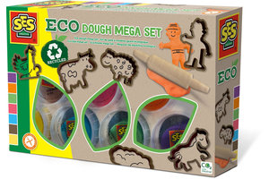 SES Creative SES Creative Eco klei mega set (7x90gr met tools)