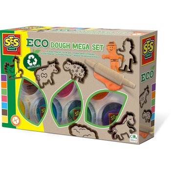 SES Creative SES Creative Eco klei mega set (7x90gr met tools)