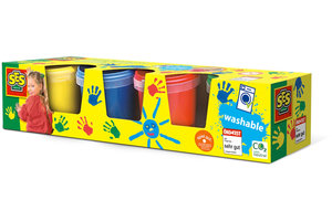 SES Creative SES Creative - Vingerverf 4 kleuren x  145ml