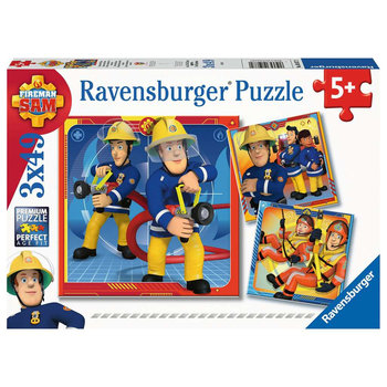 Ravensburger Puzzel (3x49stuks) - Brandweerman Sam - Onze held Sam