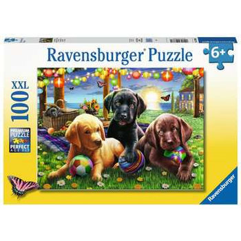Ravensburger Puzzel (XXL) 100stuks - Honden picknick