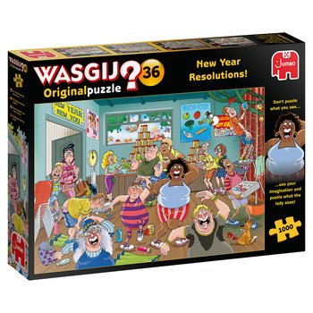 Jumbo Wasgij Original 36 - New year resolutions  (1000 stukjes)