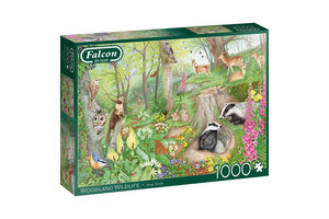 Jumbo Falcon de luxe Woodland Wildlife 1000 stukjes